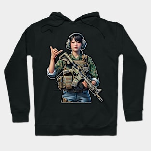 Tactical Girl Hoodie